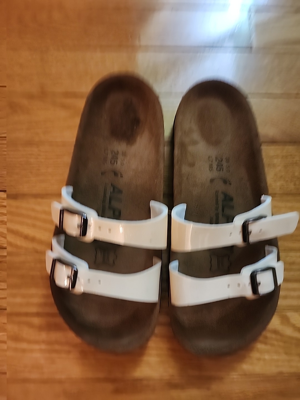 Birkenstock Alpro Beige Double Strap-Buckle Sandals -Women's